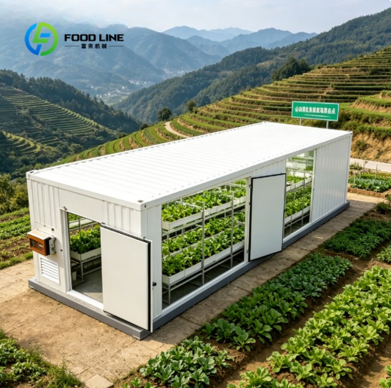 Urban Farming Indoor - モジュール式植栽コンテナ自動スマート栽培システム（屋内垂直農業・都市農業用）