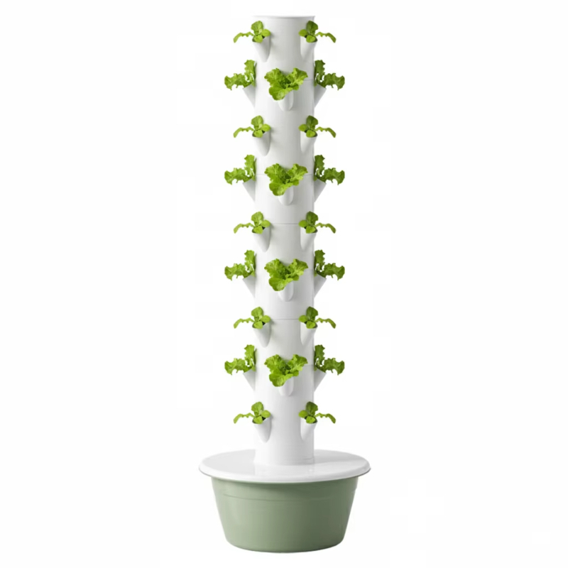9層式水耕栽培タワー栽培システム、イチゴ栽培プランターガーデ - Hydroponic Tower Planter のレビューと価格