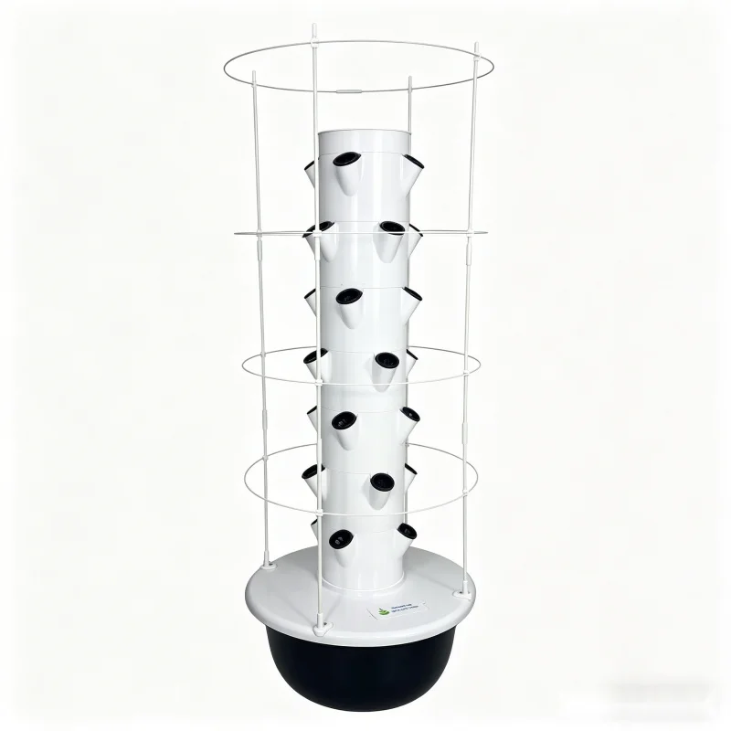 スペースツリー垂直水耕栽培タワー スマートホーム野菜栽培器  - Hydroponic Tower Planter のレビューと価格