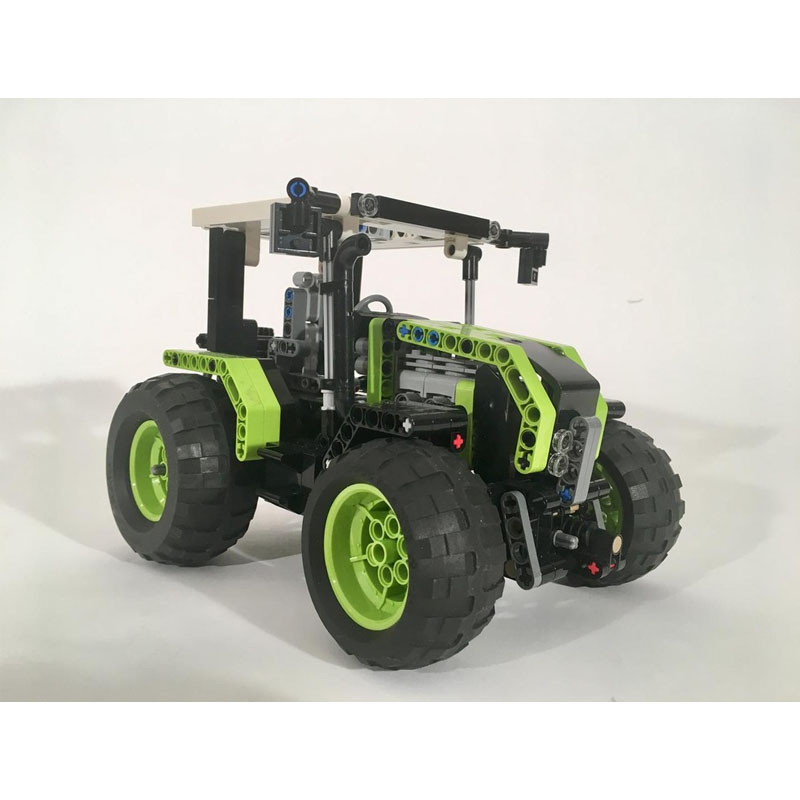 MOC-97333 都市農場農業トラクター ビルディングブロ - Urban Farming Is のレビューと価格