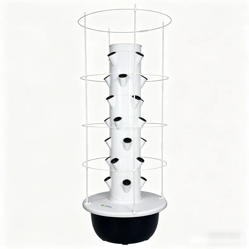 スペースツリー5層式垂直水耕栽培タワー 室内スマート野菜プラ - Hydroponic Tower Planter のレビューと価格