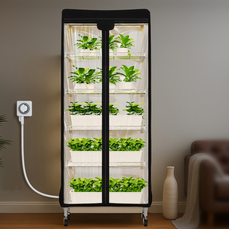 取り外し可能な野菜ときのこ栽培テント（プーリー付き）屋内野菜 - Grow Tent 4X4 のレビューと価格